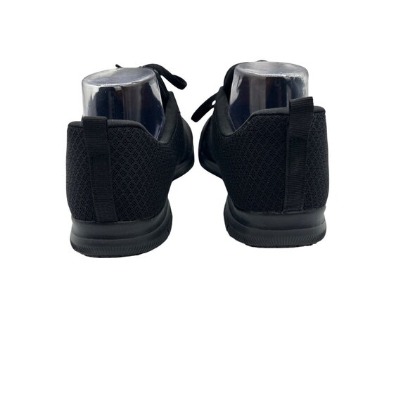 Skechers Size10 Memory Foam Resistant Black Shoes Relaxed Fit  Sneakers - Picture 4 of 11